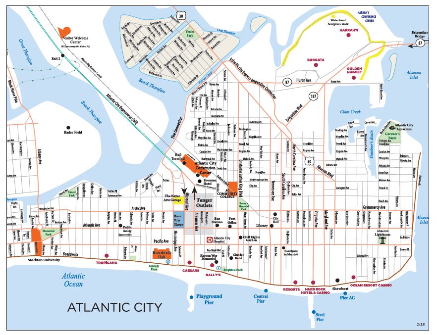 casino map in atlantic city